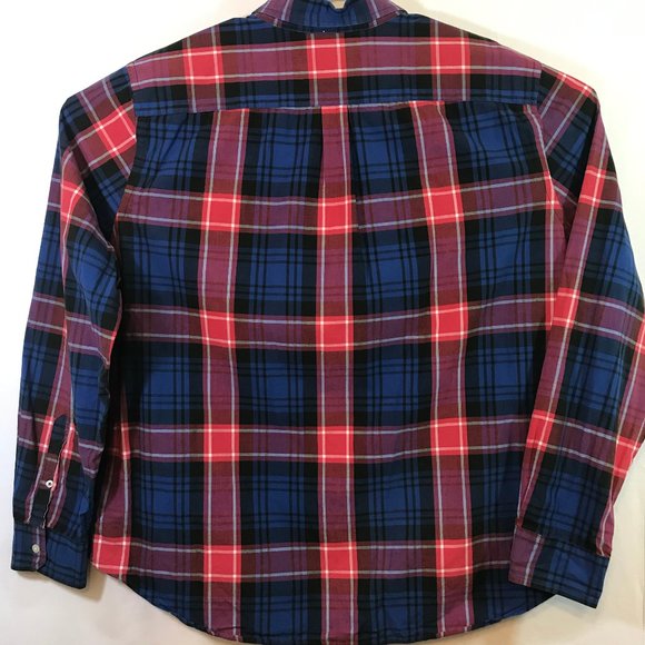 American Eagle Prep Fit Plaid Button Shirt - Picture 8 of 8